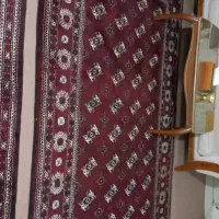 فرش دستبافت ترکمن بدون سوختگی و پارگی|فرش|شهریار, شهریار|دیوار
