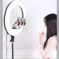 رینگ لایت سایز ۳۰. پایه بلند خارجی
