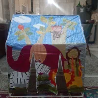 چادر کلبه کودک زیر قیمت درحد نو