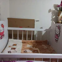 تخت‌ کودک‌ کشودار با تشک