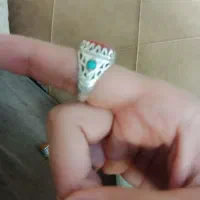 انگشتر نقره دست ساز|جواهرات|ابریشم, |دیوار