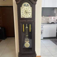 ساعت ایستاده چوبی