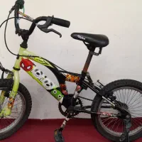 دوچرخه 16 کاملا سالم سبز رنگ|دوچرخه، اسکیت، اسکوتر|قدس, شهر‌قدس|دیوار