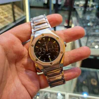 ساعت هابلوت الماسی استیل شرکتی(رنگبندی)