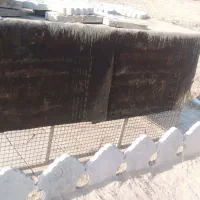 دریل .قفس سگ .ترازو میوه ‌. در اهنی