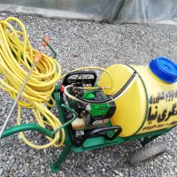 سمپاش فرغونی با مخزن و شلنگ