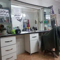 دکور آرایشگاه مردانه mdf