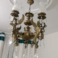 لوستر برنجی سنگین
