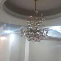 ۶عددلوستر کریستال