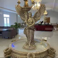 مجسمه فایبرگلس فایبر فرشته آبنما سرستون الاچیق