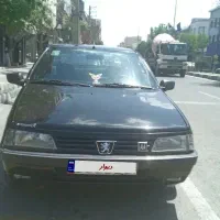 پژو 405 مدل 83 مشکی عروسک دور رنگ در لنگرود