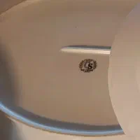 بشقاب گل سرخی|ظروف سرو و پذیرایی|سلمانشهر, |دیوار