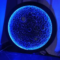 تابلو ماه هفت رنگ ریموتی|تابلو، نقاشی، عکس|کلارآباد, |دیوار