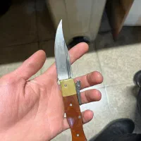 چاقو دنده ای ضامن دار قدیمی|کلکسیون اشیاء عتیقه|تهران, فلسطین (میدان انقلاب)|دیوار