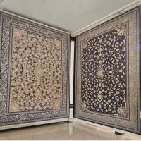 فرش سلاطین با ۱۲۰طرح جدید/کد رنگبندی۴۴۵۳|فرش|شیراز, لاله|دیوار