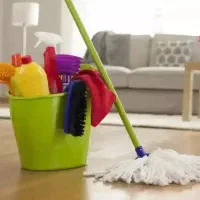 خانم جهت نظافت