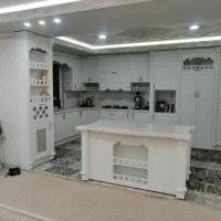 انواع دکور آشپزخانه واتاق با ام دی اف|مبلمان خانگی و میز عسلی|جوانرود, |دیوار