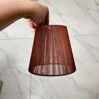 شید کلاهک لوستر نخ ابریشم کمیاب|لوستر و چراغ آویز|تبریز, |دیوار