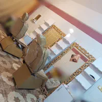 ست دکور آرایشگاه با دوتا صندلی اصلاح|آرایشگاه و سالن‌های زیبایی|ایرانشهر, |دیوار