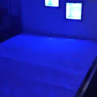 تخت دونفره هالوژن دار