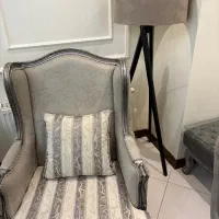 آباژور چوبی پایه بلند