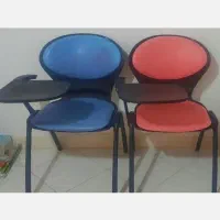 صندلی داتیس دسته دار آموزشی مدل روما