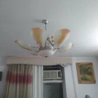 فروش ۲عدد لوستر همراه با لامپ در حد نو