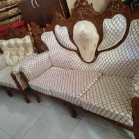 مبل ۷نفره سلطنتی پارچه خارجی درجه یک|مبلمان خانگی و میز عسلی|مریوان, |دیوار