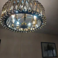 لوستر ۱۰ شاخه کریستالی