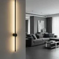 لوستر خطی|لوستر و چراغ آویز|مشهد, فدک|دیوار