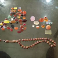 نگین سنگهای کلکسیونی یاقوت زرد عقیق کلکسیونی خط