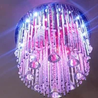 دوعدد لوستر کریستالی کنترل دار ...ارزان
