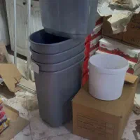 سطل جای پلاستیک