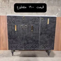 جاکفشی طرح لوزی قیمت ۱۹۰۰ ست میزتلوزیون و کنسول|جاکفشی، کمد، دراور|مشهد, نوید|دیوار