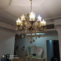 لوستر برنز و دیوار کوب برنز