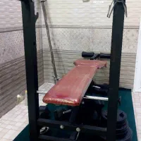 دستگاه چند کاره بدنسازی و دمبل|تجهیزات ورزشی|بندر ماهشهر, |دیوار