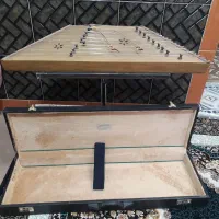 سنتور و مضراب با پایه و کیس|سازهای سنتی|کنگاور, |دیوار