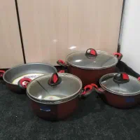 ظروف 7پارچه نچسب برند لوکس ایران