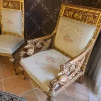 مبلمان سلطنتی 17 نفره به همراه میز ناهار خوری