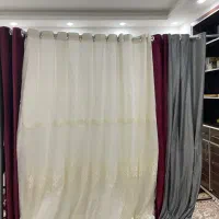 پرده پنجره ۲۷۰ در ۳متر|پرده، رانر، رومیزی|خورموج, |دیوار