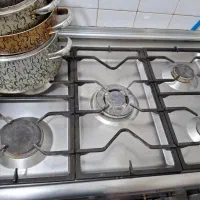 آینه شمعدان با کنسول و اجاق گاز ۵شعله فردار سینجر|اجاق گاز و لوازم برقی پختوپز|ساری, |دیوار