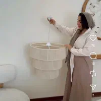 مکرومه|لوستر و چراغ آویز|تهران, علی‌آباد|دیوار