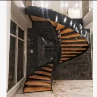 پله اختصاصی برای خانه،ویلاومحل کار شماپله گرد فلزی|مصالح و تجهیزات ساختمان|تهران, دربند|دیوار