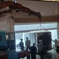جرثقیل کفی ۱۰ تن و ۳تن ریز تا بزرگ جابجایی حمل نقل|خدمات حمل و نقل|شیراز, لشکری|دیوار