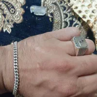 دستبندنقره ایتالیا بافت کارتیر معروف،کلکسیونی۳۳گرم|جواهرات|تهران, صاحب الزمان|دیوار