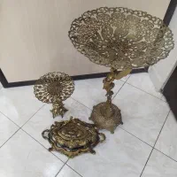 وسایل برنجی،ساعت کنار سالنی میز خاطره و|ساعت دیواری و تزئینی|تهران, مشیریه|دیوار