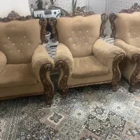 مبل هفت نفره|مبلمان خانگی و میز عسلی|میبد, |دیوار