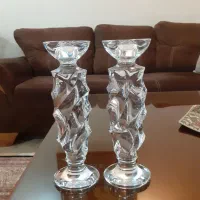 شمعدان جاشمعی کریستال بوهیمیا با حک و کارتن|صنایع دستی و سایر لوازم تزئینی|تهران, صادقیه|دیوار