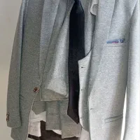 دوعدد کت شلواربا جلیقه وکمربندسایز ۸و۹