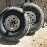 سلام یک جفت رینگ تایر نیسان|قطعات یدکی و لوازم جانبی|جهرم, |دیوار